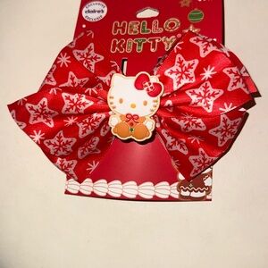 Hello Kitty Christmas bow Claire’s